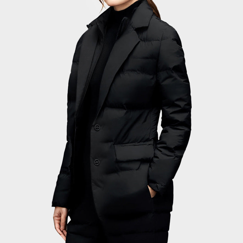 Women’s Structured Puffer Style Winter Jacket