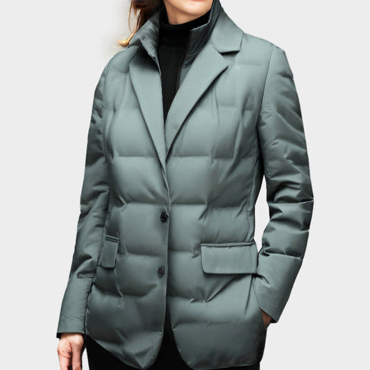 Women’s Structured Puffer Style Winter Jacket
