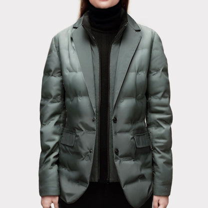 Women’s Structured Puffer Style Winter Jacket