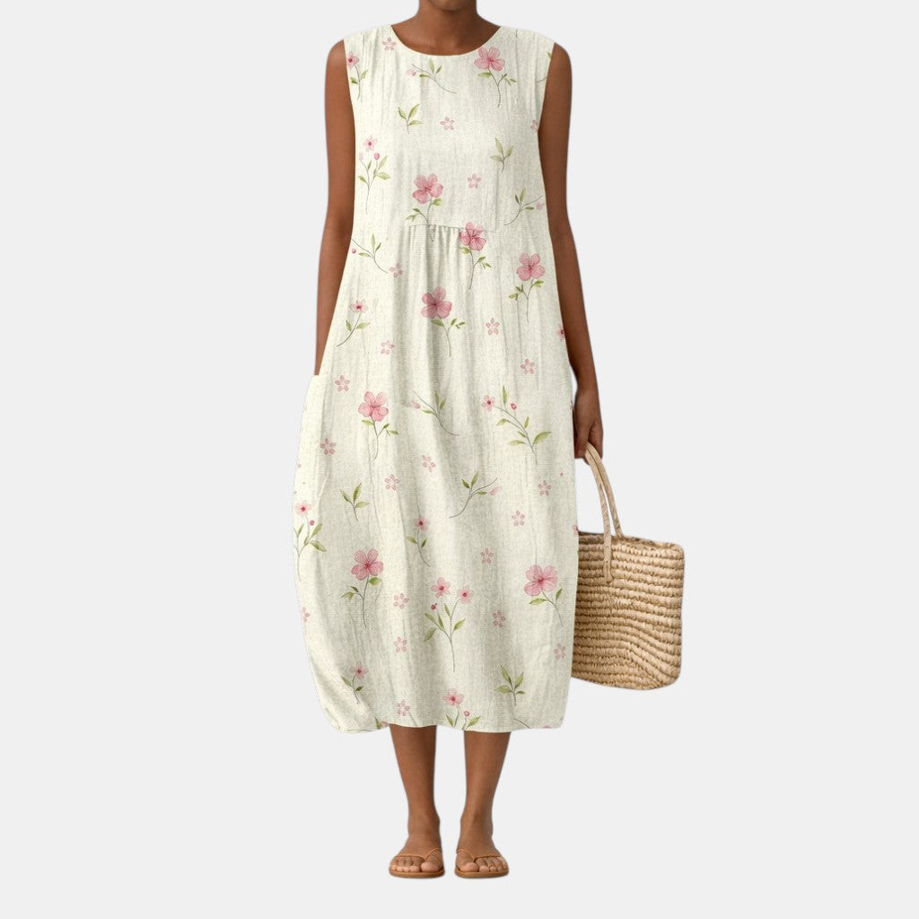 Elisa | Comfortable Everyday Midi Dress