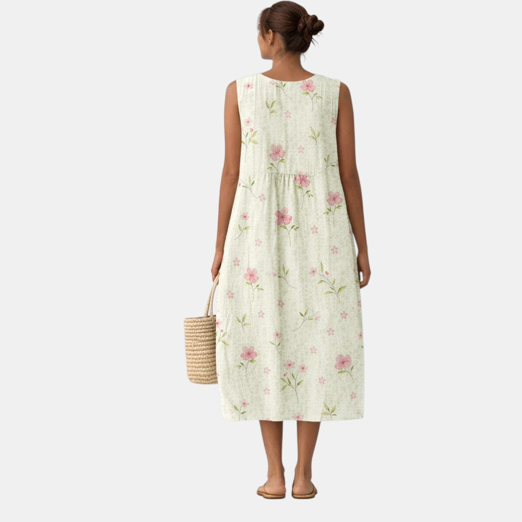 Elisa | Comfortable Everyday Midi Dress