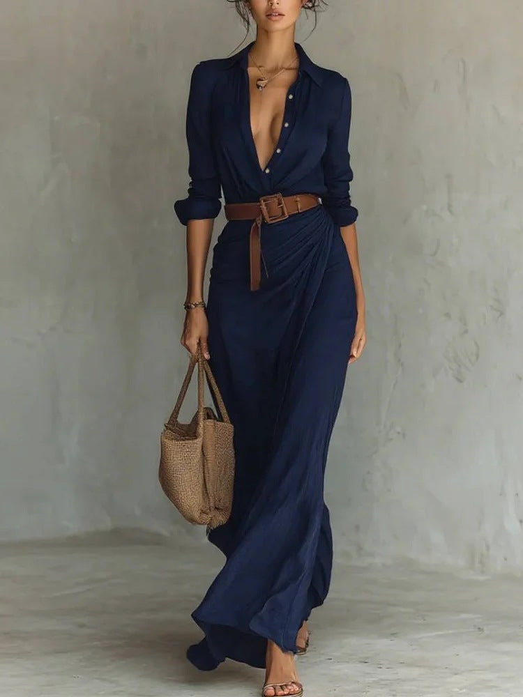 Elegant Wrap Dress