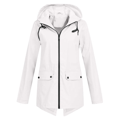 Women’s Breathable Hooded Rain Jacket