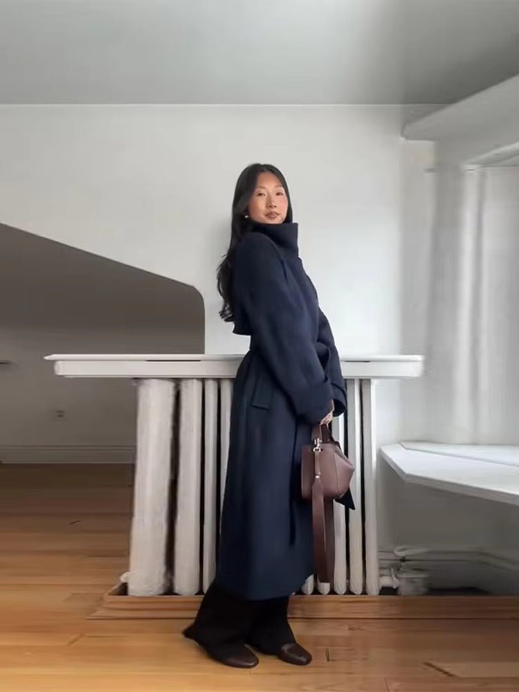 Women’s Winter Belted Cold Trench Coat