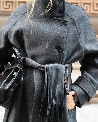 Women’s Winter Belted Cold Trench Coat