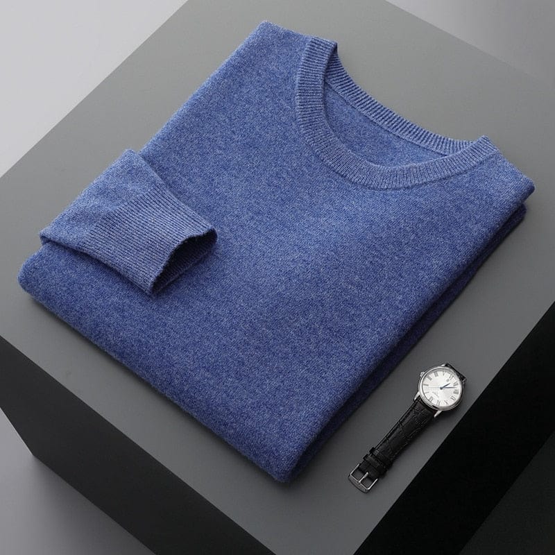 Men Casual Long Sleeve Knit Sweater