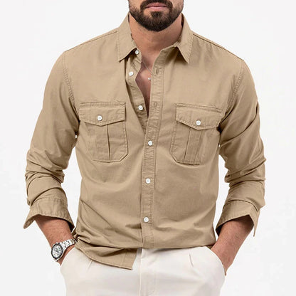 Casual Button-Up Shirt