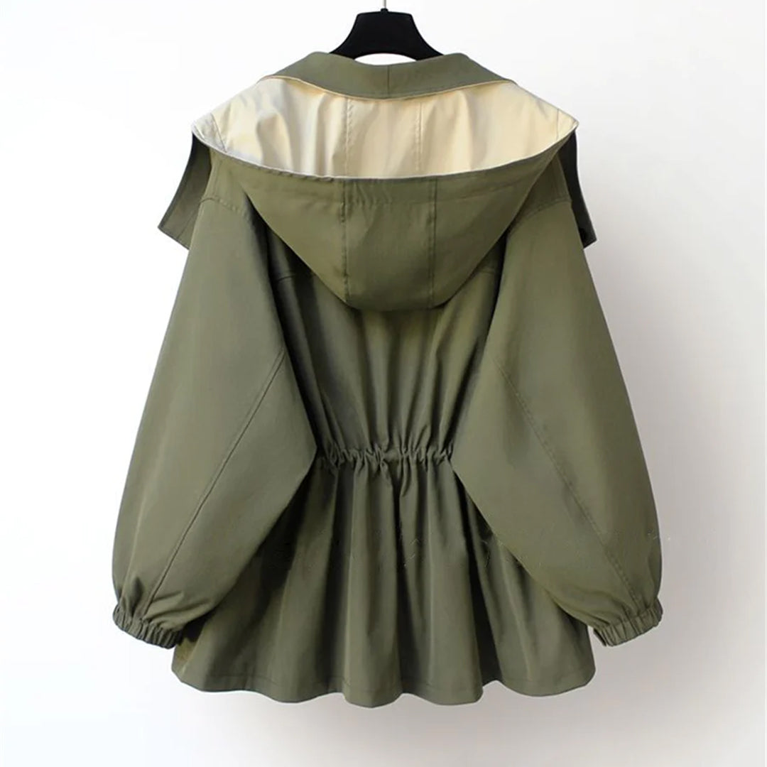 Women’s Stylish Hooded Double Layer Jacket