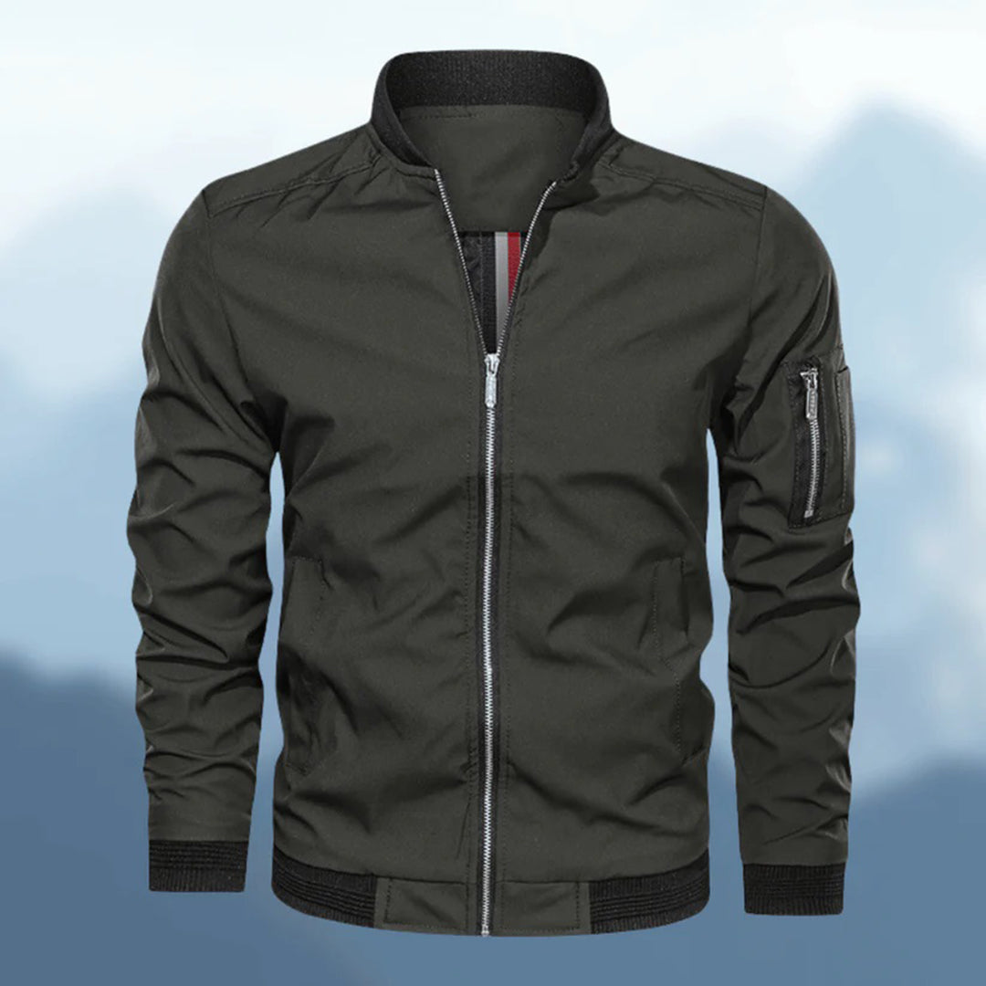 Trendy Slim Fit Bomber Jacket For Men