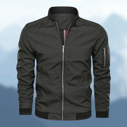 Trendy Slim Fit Bomber Jacket For Men