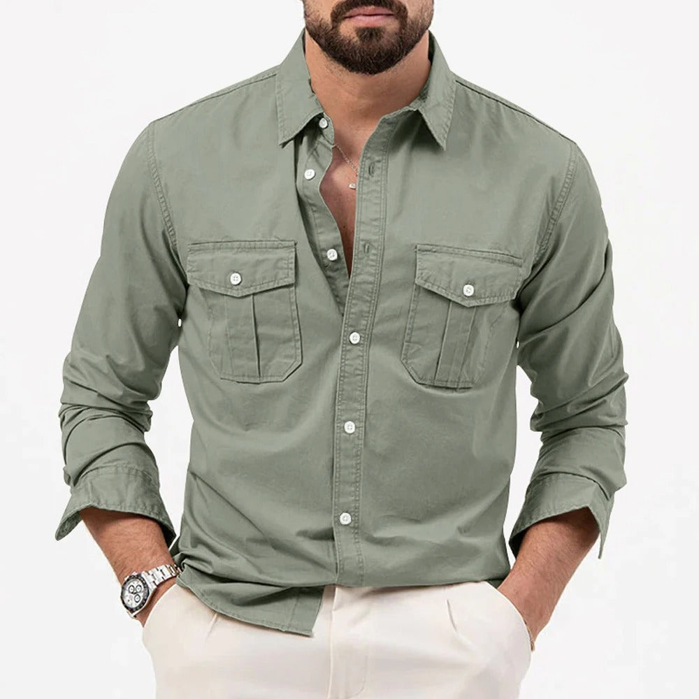 Camisa casual de botones