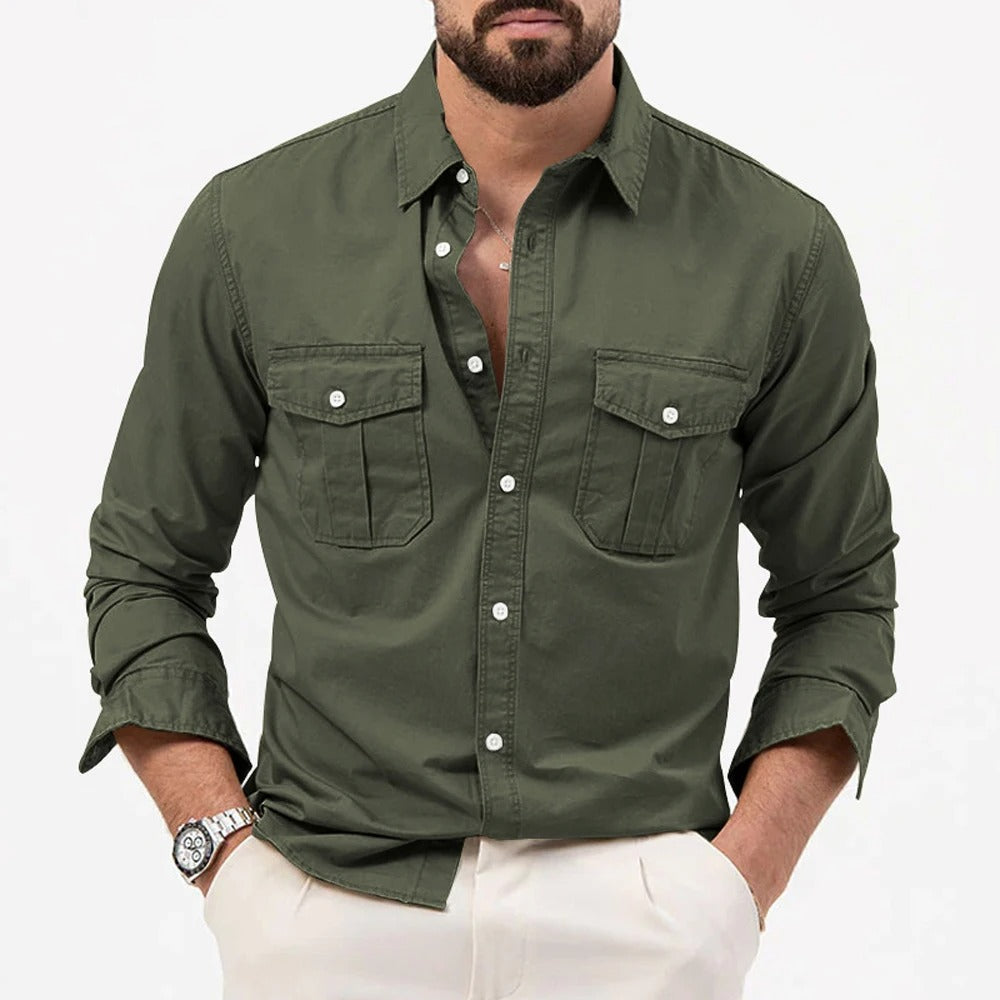 Camisa casual de botones