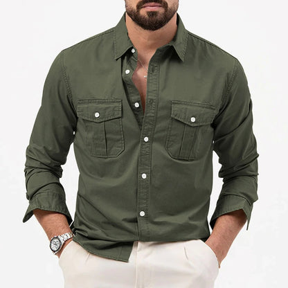 Casual Button-Up Shirt