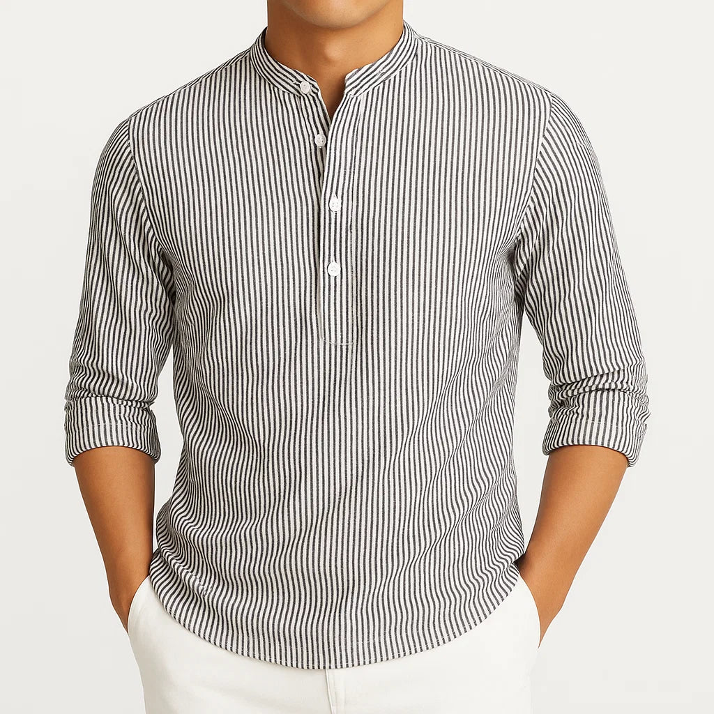 Classic Modern Stand-Up Shirt