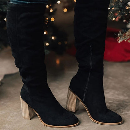 Women’s Chic High Heel Knee-High Boots