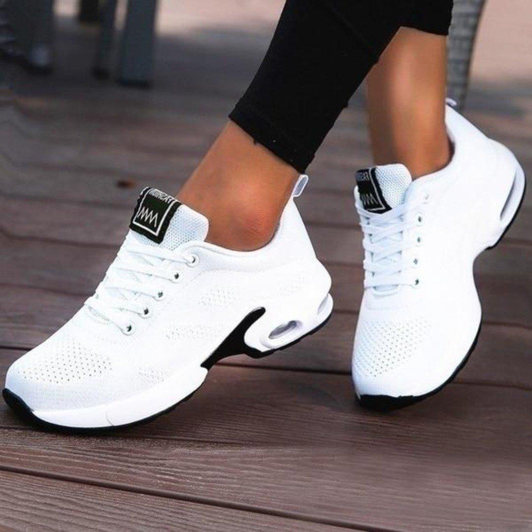 Zapatillas de correr de estilo deportivo a la moda para mujer