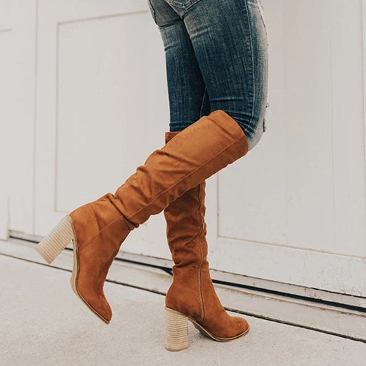 Women’s Chic High Heel Knee-High Boots