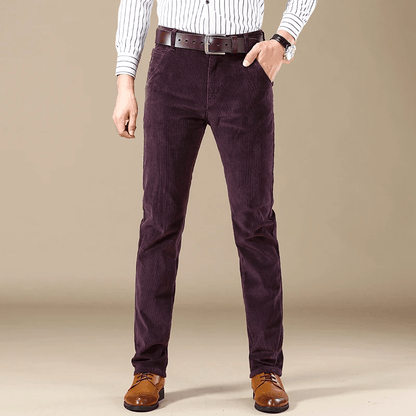 Pantalones de pana para hombre para la temporada de invierno