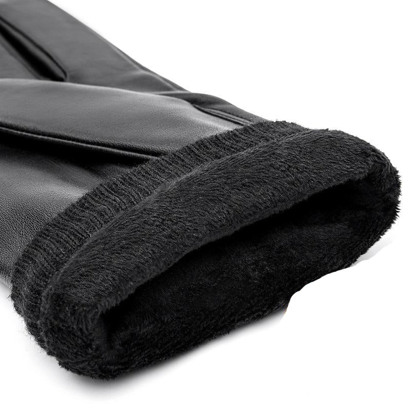 Classic Genuine Leather Winter Gloves