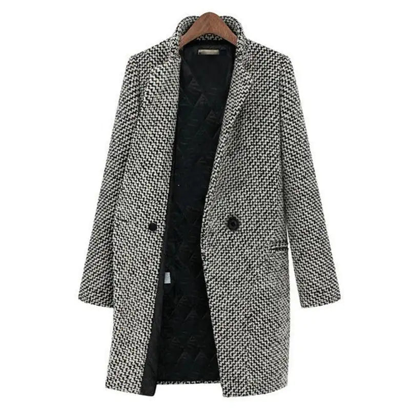 Women’s Chic Warm Casual Long Coat