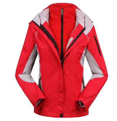 Chaqueta cortavientos impermeable de exterior para mujer