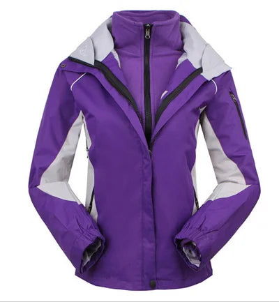 Chaqueta cortavientos impermeable de exterior para mujer