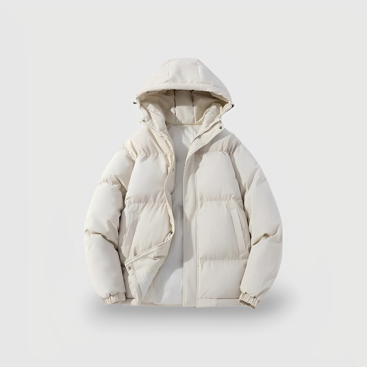 Women's Winter Puffer Jacket with Hood