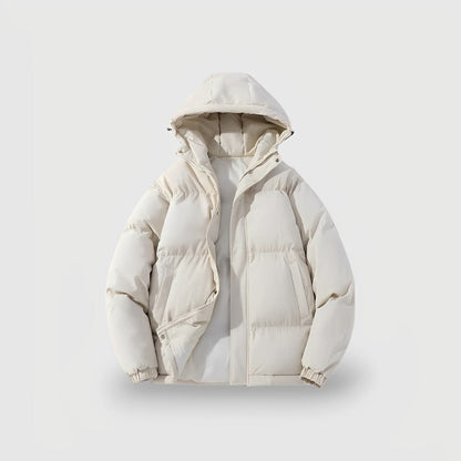 Women's Winter Puffer Jacket with Hood