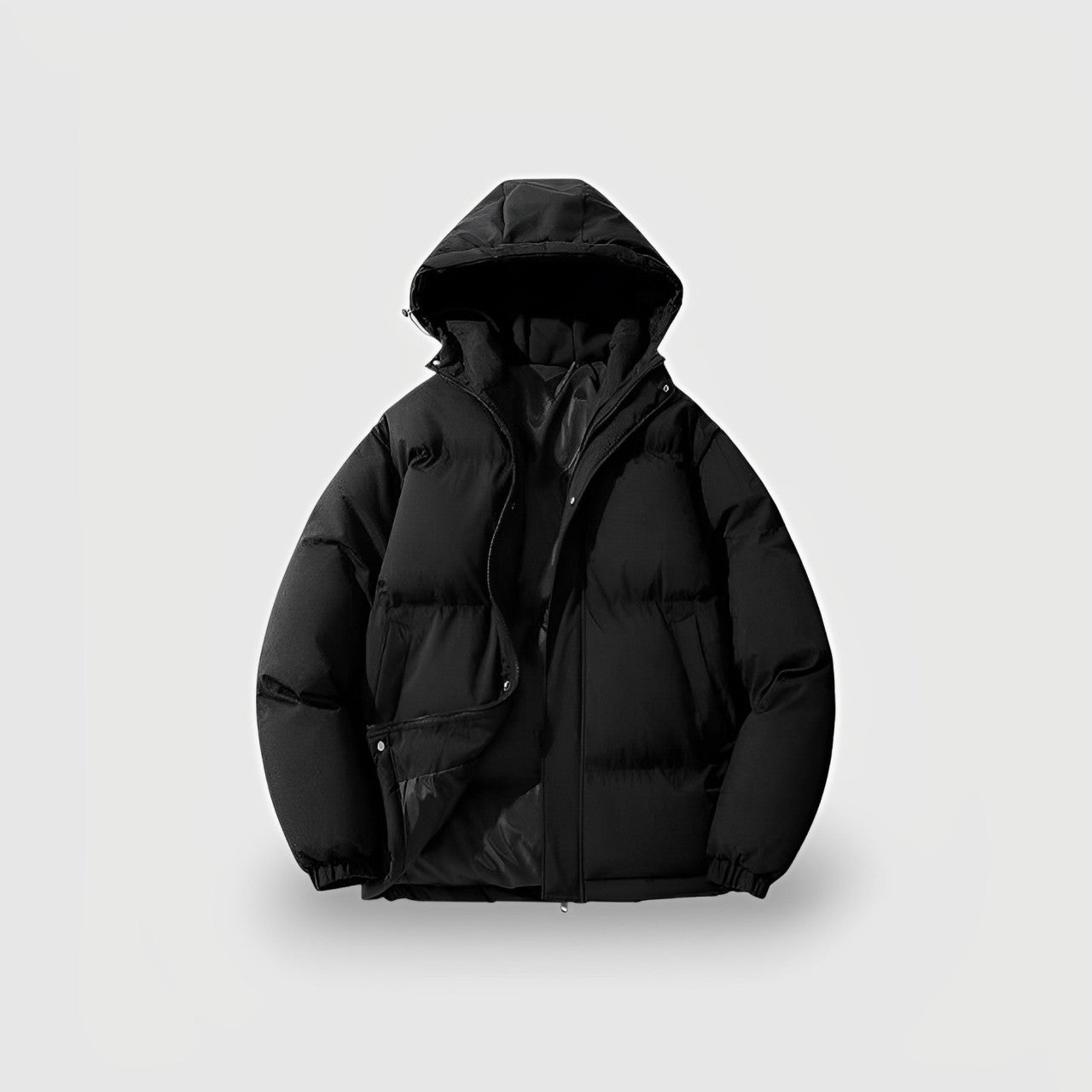 Women's Winter Puffer Jacket with Hood
