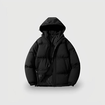 Women's Winter Puffer Jacket with Hood