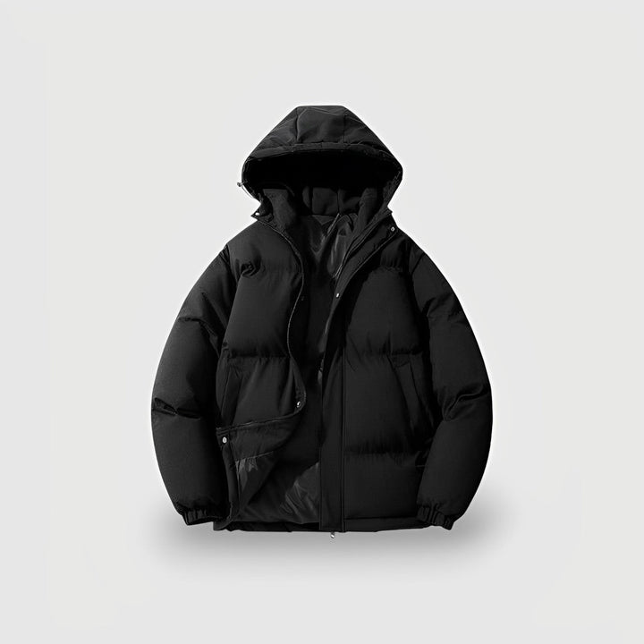 Women's Winter Puffer Jacket with Hood