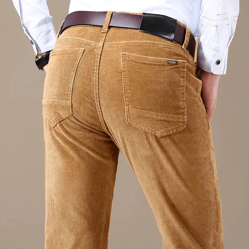 Pantalones de pana para hombre para la temporada de invierno