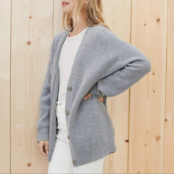 Women’s Cozy Loose-Fit Long Sleeve Winter Cardigan