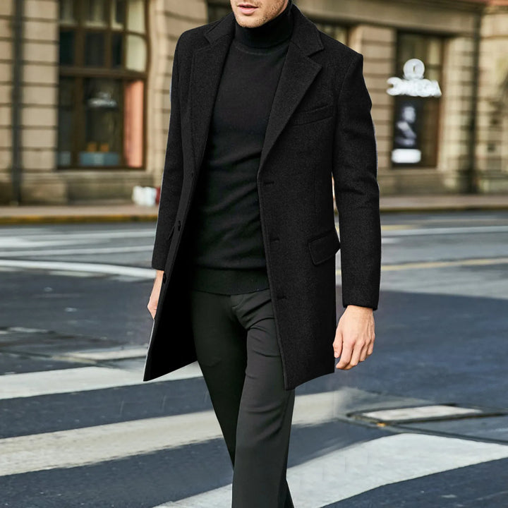 Men’s Elegant Office Style Winter Coat