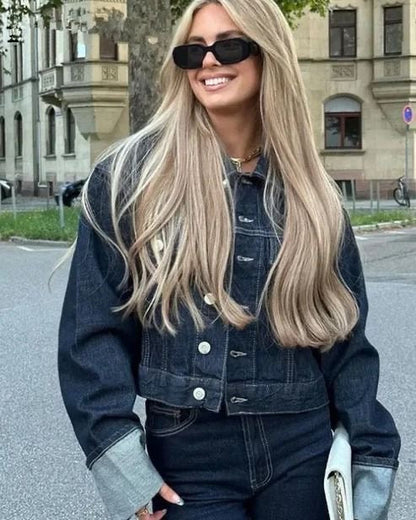 Women’s Spring Cropped Jacket Pants Set