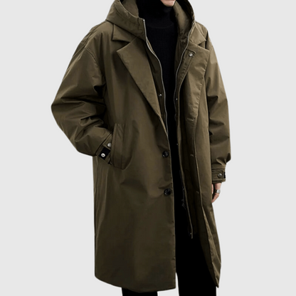Men’s Street Style Lightweight Waterproof Rain Jacket