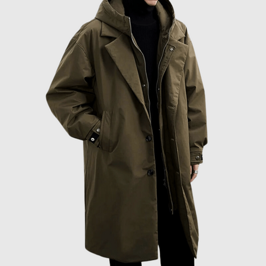 Men’s Street Style Lightweight Waterproof Rain Jacket