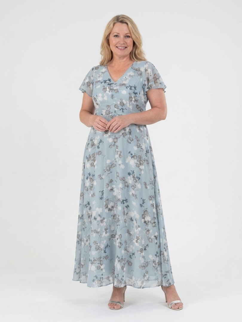 Ismeria | Floral Maxi Dress