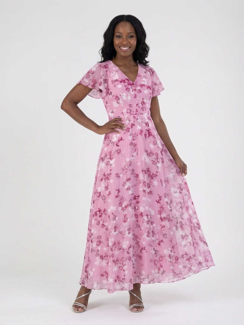 Ismeria | Floral Maxi Dress