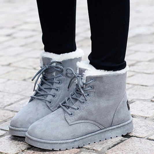 Women’s Winter Lace-Up Ankle Boots