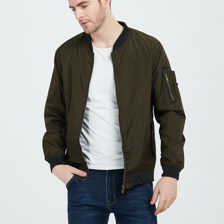 Men's Classic Bomber Jacket