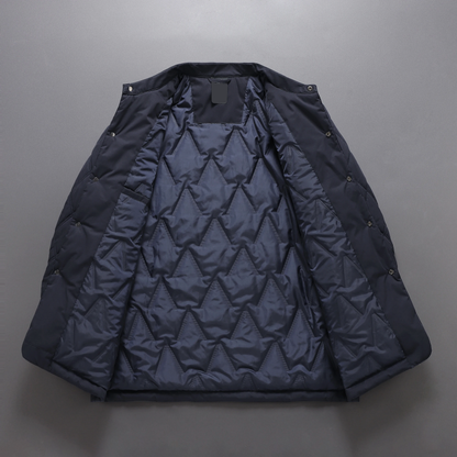 Chaqueta Acolchada Impermeable de Invierno para Hombre