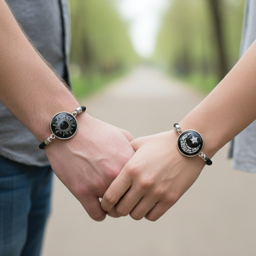 Pulseras de cordón para parejas