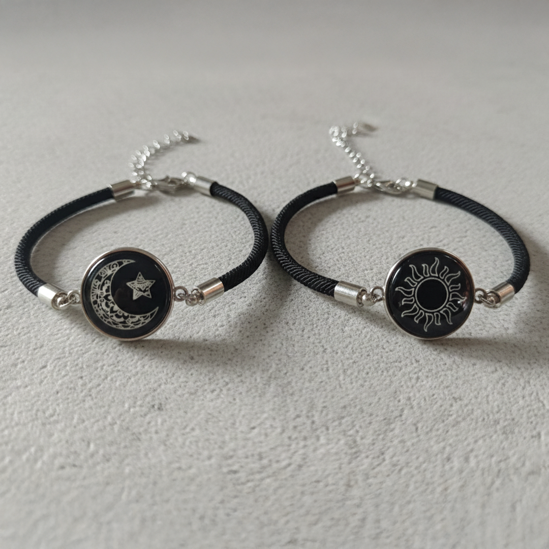 Pulseras de cordón para parejas