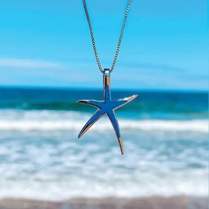 Collar con colgante de estrella de mar