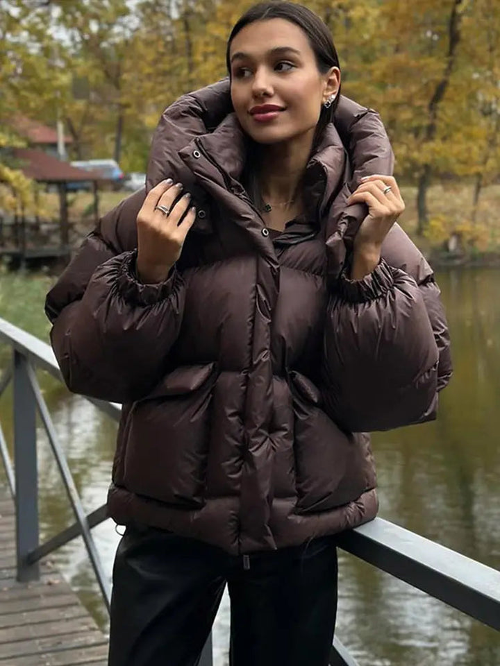 Winter Oversized Puffer Jacket Women