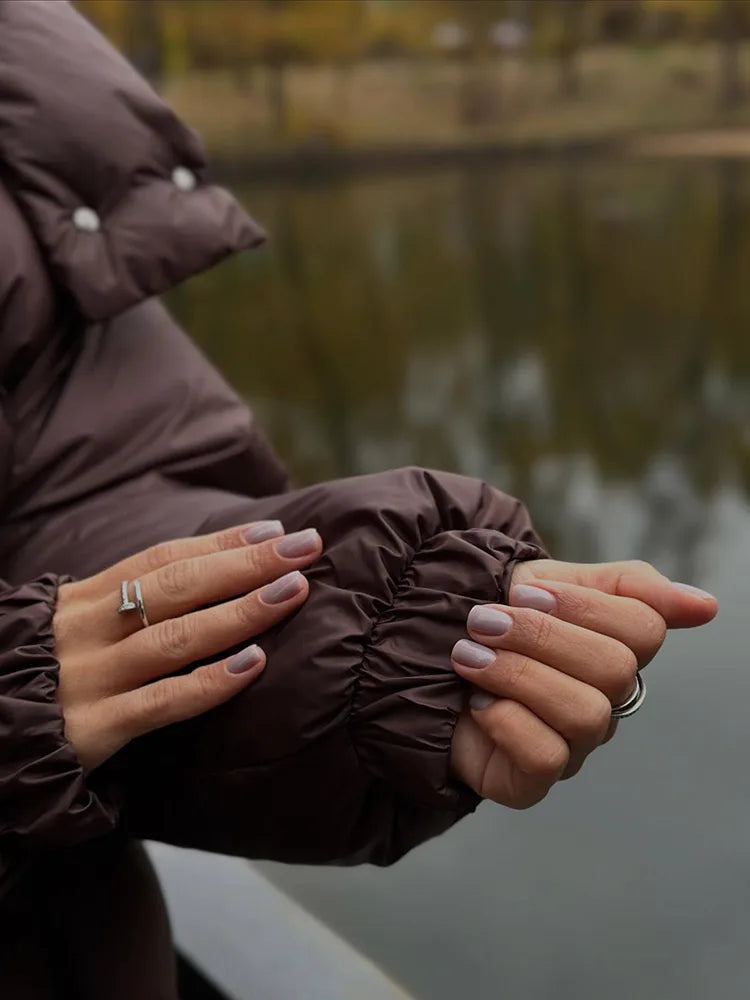 Winter Oversized Puffer Jacket Women