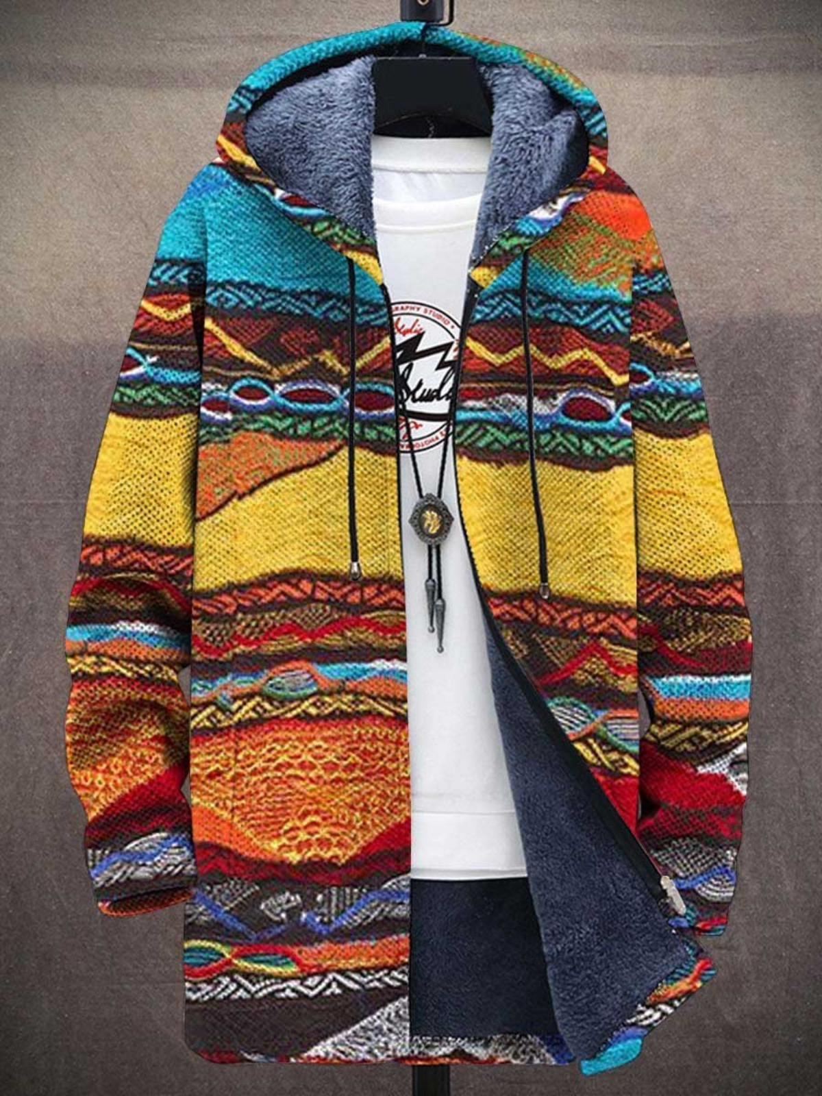 Artistic Pattern Cardigan