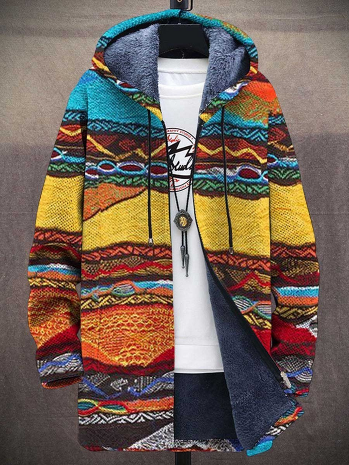 Artistic Pattern Cardigan