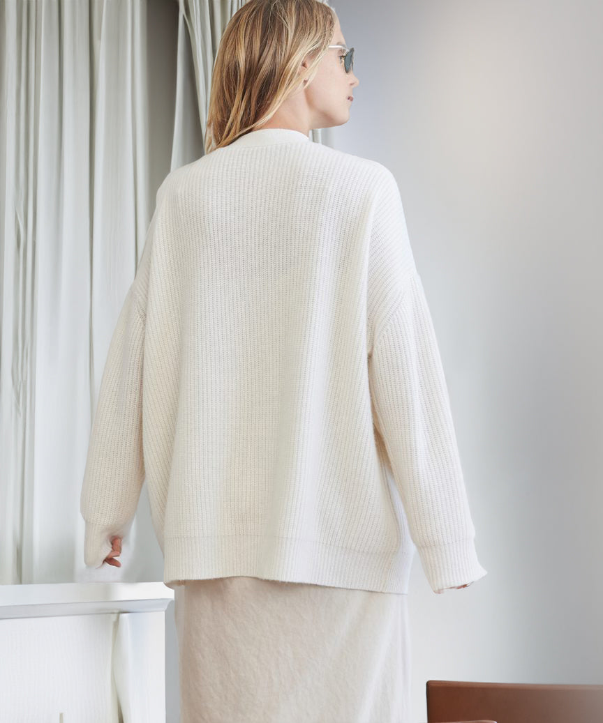 Women’s Winter Knit Casual Button Up  Cardigan